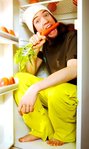 stock image Young vegetarian