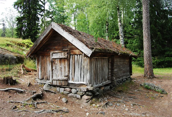 Lapland hut — Stockfoto