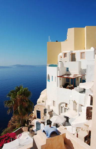 Santorini-Häuser — Stockfoto