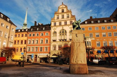 Stockholm, the Old Town clipart