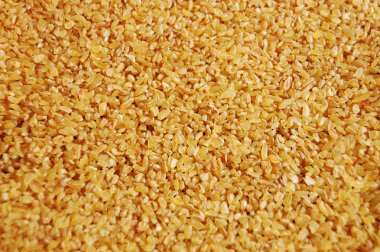 Bulgur wheat groats clipart