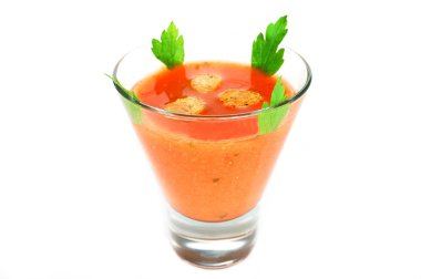 Gazpacho çorbası