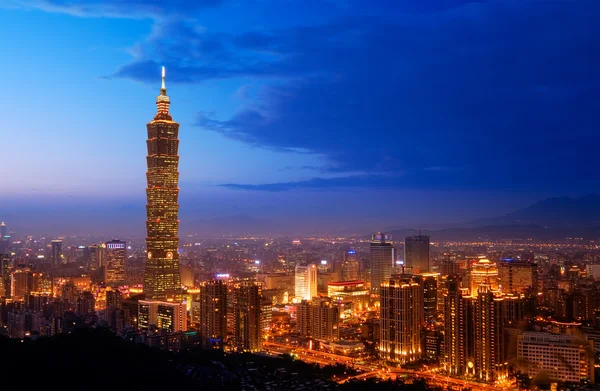 Taipei skyline — Stock Fotó