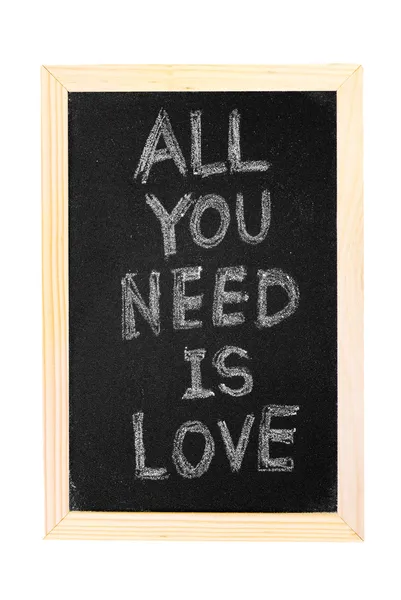 Allt du behöver är kärlek. — Stockfoto