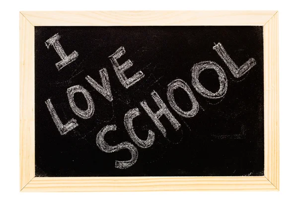 Me encanta la escuela — Foto de Stock