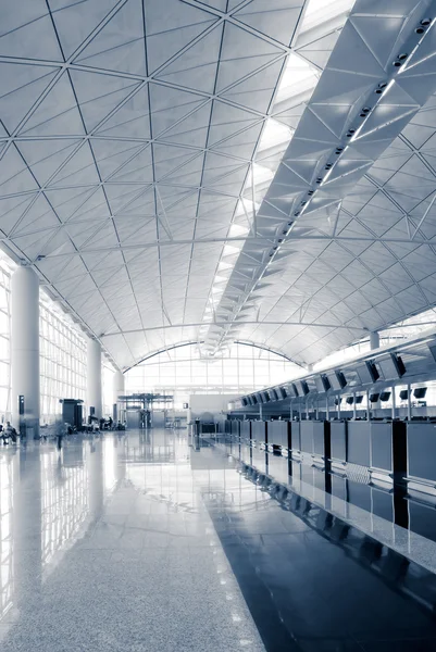 Hall of Hong Kong International Airport — Stock Photo, Image