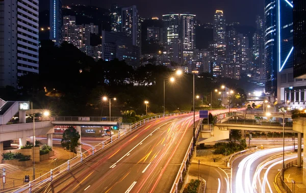 Panoráma města z hong Kongu — Stock fotografie
