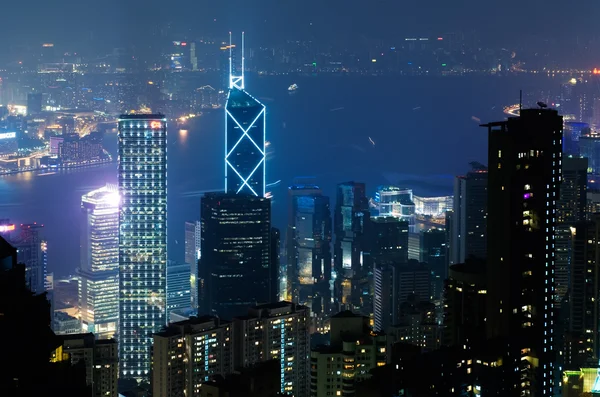 Stadsgezicht van Hongkong — Stockfoto