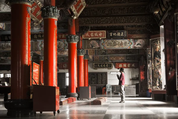 Świątynia z jednym praye Azji — Zdjęcie stockowe