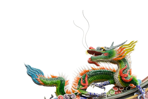 Colorful Chinese dragon — Stock Photo, Image