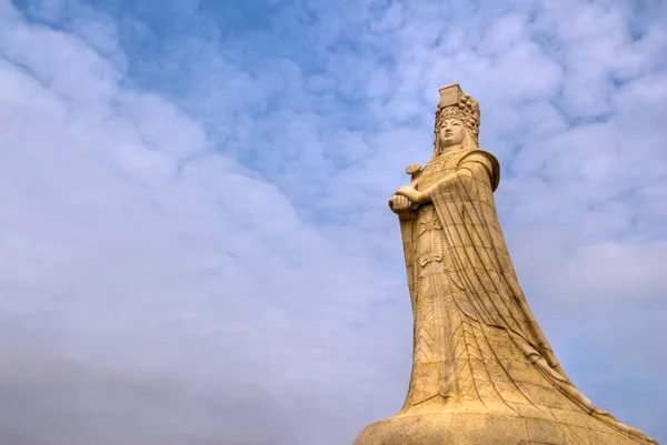 Čínský Bůh socha — Stock fotografie
