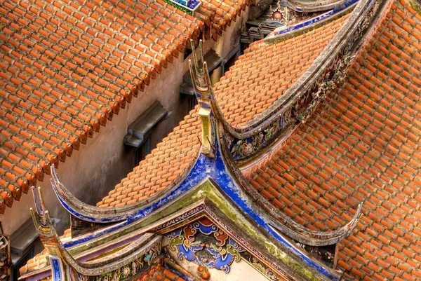 Çin klasik çatı — Stok fotoğraf