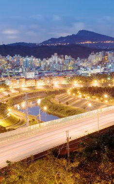 Taipei city gece