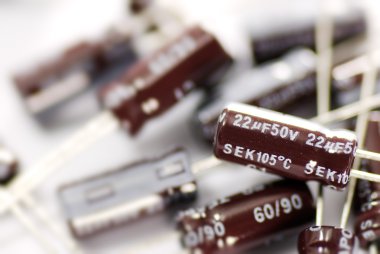 Aluminum Electrolytic Capacitors clipart