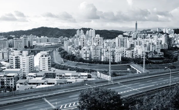 Stadtbild der Autobahn — Stockfoto