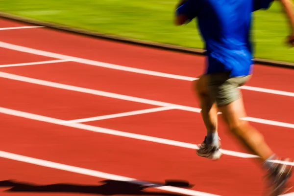 Running blur sporter — Stock Photo, Image