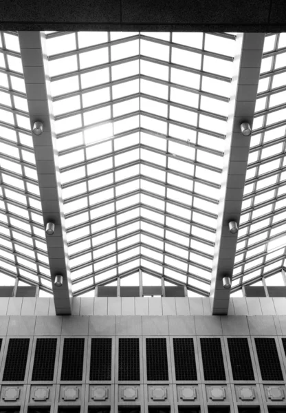 Abstracte geometrische plafond — Stockfoto