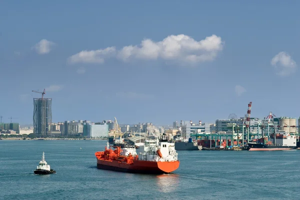 Stadsbilden i havet — Stockfoto