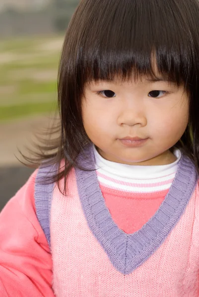 Sevimli Asya bebek — Stok fotoğraf