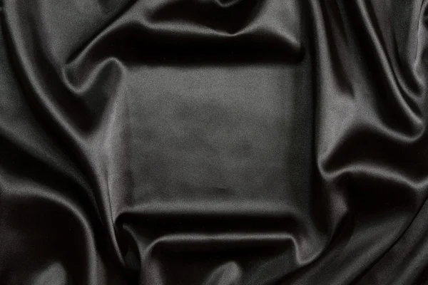 黒い絹繊維の背景 — ストック写真