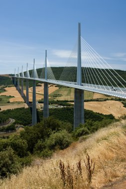 Bridge Millau clipart