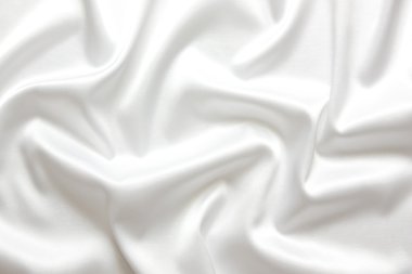 White silk textile background