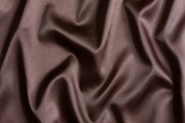 Brown silk textile background clipart