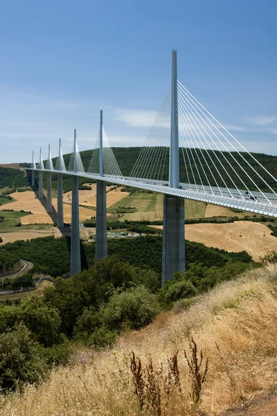 Millau köprü — Stok fotoğraf