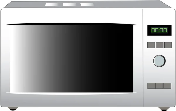 Modern microwave stove — Stock Vector