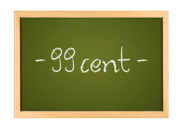99 cêntimos — Fotografia de Stock