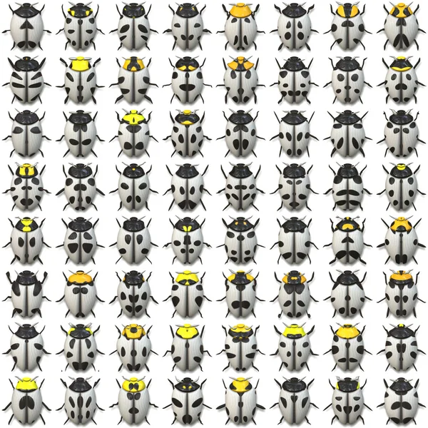 64 Bugs — Stockfoto