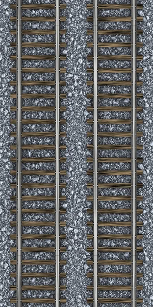 Σιδηροδρομική γραμμή — Φωτογραφία Αρχείου