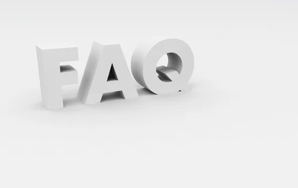 FAQ — Stock Photo, Image