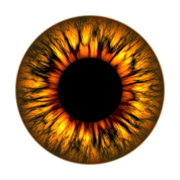 Огненный глаз — стоковое фото