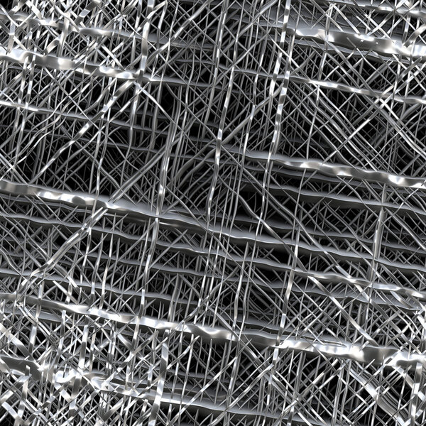 Metal weave texture