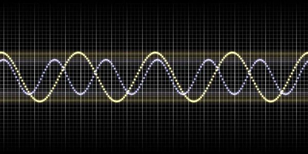 Звукова хвиля графіки — стокове фото