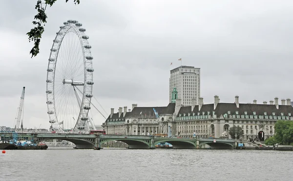 런던의 눈 — 스톡 사진