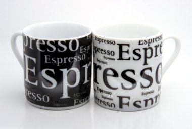 Two coffecups clipart