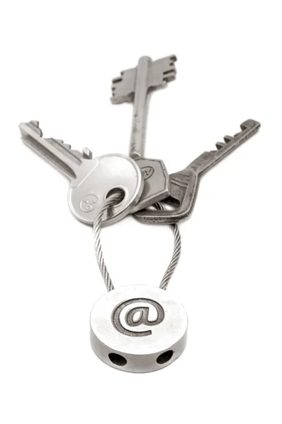 Poczta klucze — Zdjęcie stockowe
