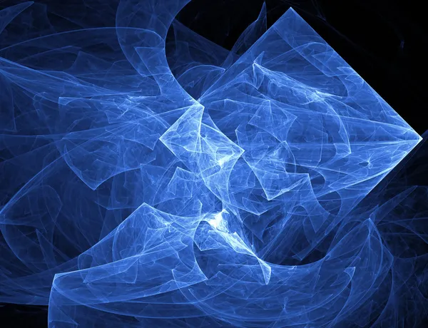 抽象的な氷結晶の背景 ストック画像