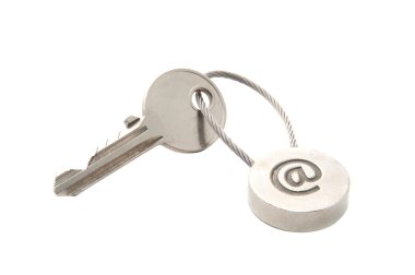 E-mail key clipart