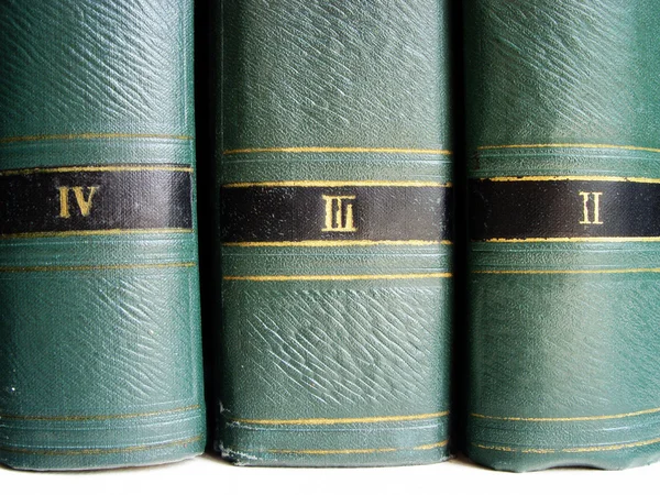 Three volumes — Stock Photo, Image