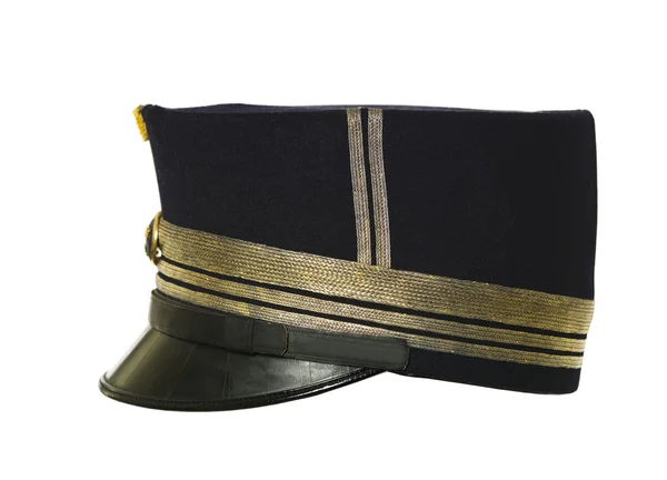 Vojenský klobouk — Stock fotografie