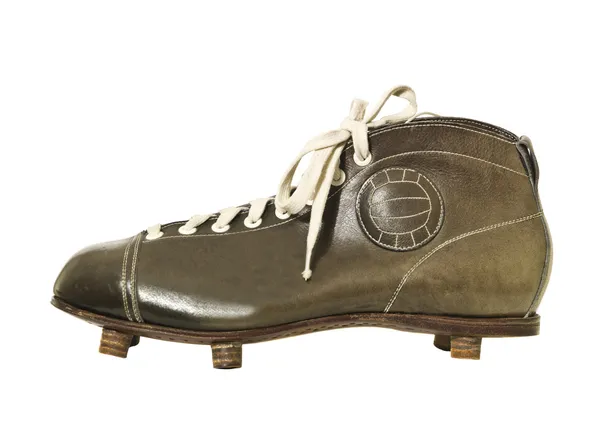 Vintage fotboll sko — Stockfoto