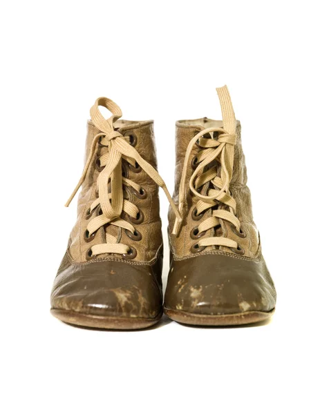 Küçük vintage ayakkabılar — Stok fotoğraf