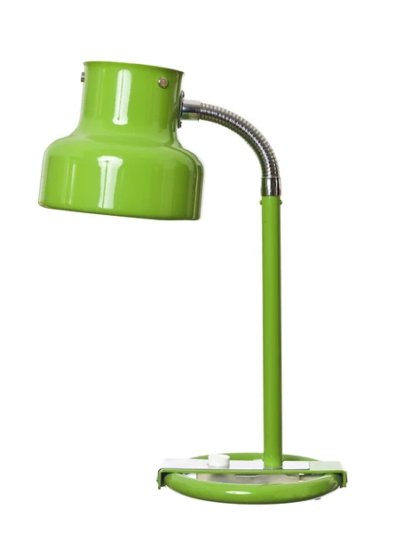 Vecchia lampada verde — Foto Stock