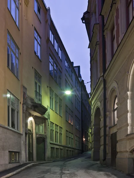 Kleurrijke back alley — Stockfoto