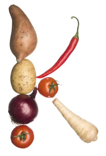 039; k 'aus Gemüse — Stockfoto