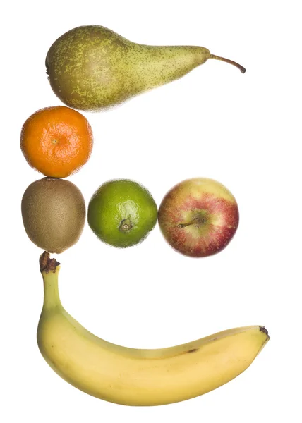 039; E' gjord av frukt — Stockfoto