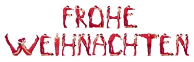 Frohe Weinachten clipart